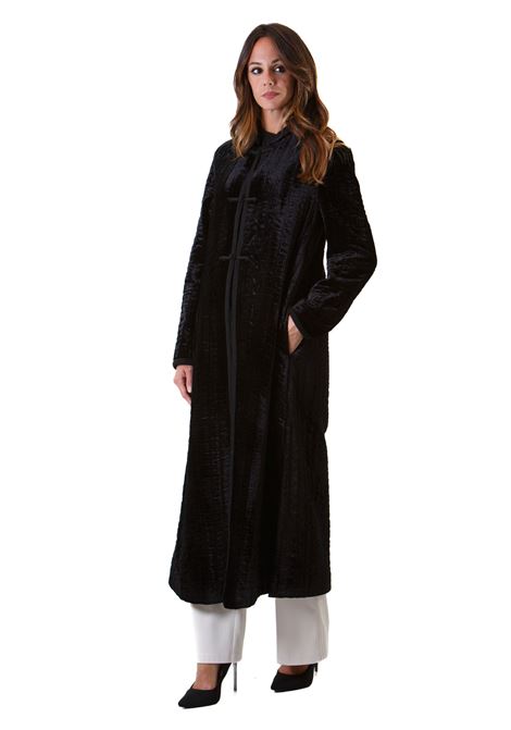 Cappotto in velluto plissé trapuntato FORTE FORTE | Cappotti | 13260MYCOAT8002